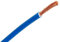 Rollo 100m de hilo flexible azul 1,5mm², ideal para conexiones eléctricas y proyectos de bricolaje.