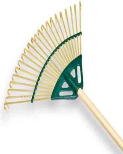 Synx Tools Laubrechen aus Bambus, Länge 150 cm