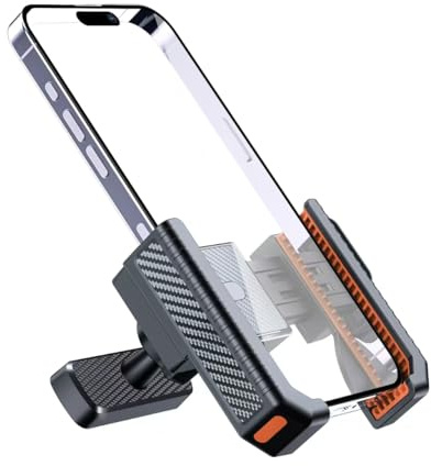 SINOTATO Handyhalterung für Fitness im Fitnessstudio, Magnet Fahrrad Handyhalterung Lenker Magnetisch Handy Fahrradhalterung Verstellbar für Fitnessgeräte, Küche, Golfwagen, Alle Metalloberfläche