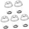 BESPORTBLE 5Pezzi Tazze Miniature Trasparenti Per Tè Decorativi Per Giocattoli e Forniture Mini Casa