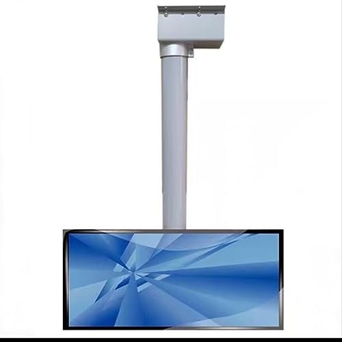 JDJXYNSRT Support TV Mural motorisé, Hauteur réglable, avec télécommande, Deux méthodes d'installation, Compatible avec Les téléviseurs à Profil Bas de 26 à 70 Pouces, 120 cm