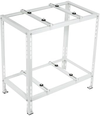 KDYVK Support au Sol à Deux Niveaux for Mini-climatiseurs Split, Support de Support de climatisation for système de Pompe à Chaleur à condensateur de 9 000 à 18 000 BTU, 480 LB