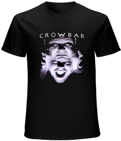 Qianqianzhi Men's Limited NWT! Crowbar Odd Fellows Rest American Doom Metal Band T-Shirts Black L