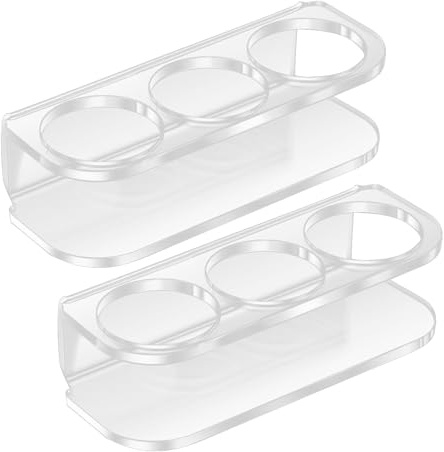 Generisch Peptid Case - 2-Teiliger Peptidfläschchen Halter Für Kühlschrank - 3-Fach Organizer Wandmontiert Für Haushalt Medizin