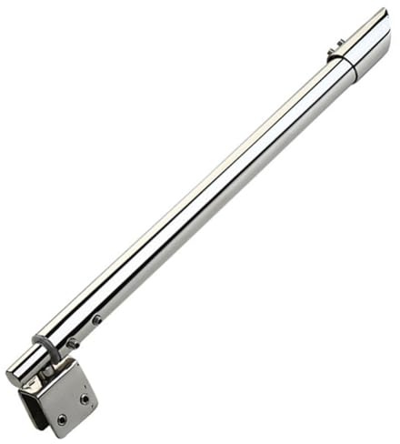 EpheyFIF Stainles Steel Shower Glass Panel Support Bar Adjustable Bar Arm 400-600mm Shower Glass Door Fixed Rod Clamp Bath Telescopic Rod