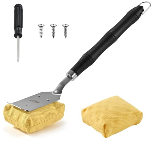 QH7 BBQ Cleaner, Safe Bristle-Free BBQ Grill Brush with Scraper, Steam Cleaning Grill Brush with 1 Additional Brush Heads for Charcoal Grill, Electric Grill, Gas Grill, High-Tech Cleaning BBQ