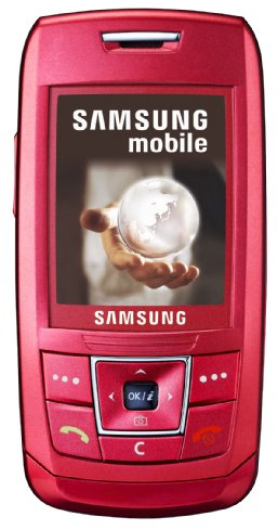 Samsung SGH-E250i pink Handy