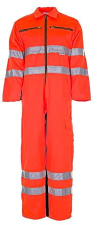 Planam 2043064 Warnschutz Pilotenjacke, Uni Orange, Größe XXXL