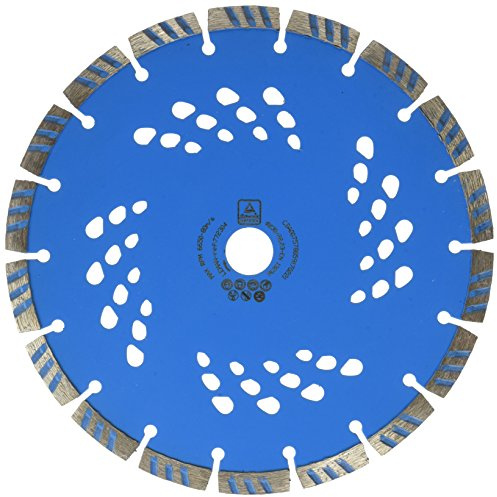 Leman 772304 Disque diamant à segments pour béton armé 230 x 22,23 mm Hauteur 7 mm
