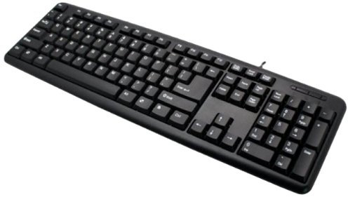 Tastiera standard PS2 nera