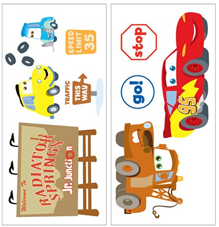 Disney Car'sLittle Racer Wandsticker