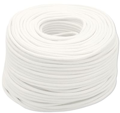 Heiro Baumwoll Polyester Keder Schnur 4 mm 100 m
