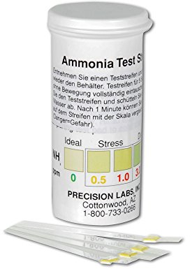 Schönheits Shop Tauchtest Ammonium Wassertest Koi Teich 25 Teststreifen Sehr Genau