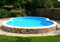 Summer Fun Stahlwandpool Calypso Halbhochbeckenset 525 x 320 x 150 cm achtform'