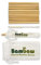 Pailles en bambou 14 cm | Pailles écologiques, biodégradables et réutilisables | Fabriquées à la main à Bali | Inclus une brosse de nettoyage et une pochette de rangement | Bambaw