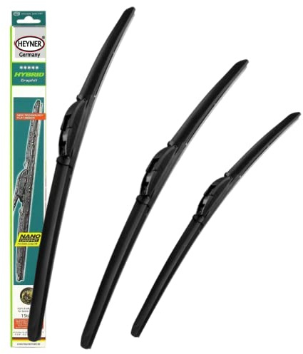 Heyner Fits: Mazda 6 2008-2012 Full Set Hybrid Wiper Blades 2416 20H