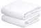 JML Badetücher (2er-Pack, 76,2 x 152,4 cm), weißes Fleece-Badetuch, Luxushotel- und Spa-Handtuch-Sets – super weich und saugfähig, fusselfrei, lichtbeständig, übergroßes Badetuch, weiß
