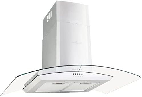 vidaXL Campana Extractora de Pared 90cm Acero Inoxidable 756m³/h LED Cocina