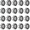 sourcing map 20St Rillen Kugellager 6001-2RS Z2 Doppelt Geschirmt Kohlenstoffstahl 12mm X 28mm X 8mm
