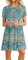 MOLERANI Summer Dresses for Women UK Casual Floral T-Shirt Dress Short Sleeve Ladies Dress (L, Boho Green)
