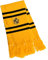 Elbenwald Harry Potter Schal Hufflepuff Hausfarben mit Wappen Patch und Fransen 24 x 170 cm gelb schwarz