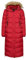Superdry Damen Vintage Hooded MID Layer Long A4 – gepolstert, Red, 34