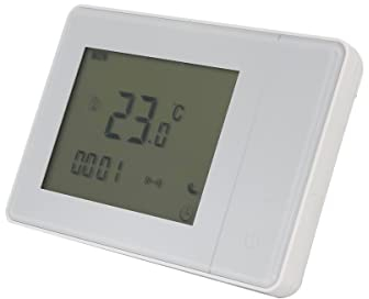Termostato Zigbee, termostato wifi a batería, compatible con Alexa Google, para caldera de gas de pared blanca, compatible con caja 503