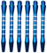 6 teile/satz Aluminiumlegierung Darts Schäfte Aluminium Stem Rod Shafts Zubehör Gewinde Ersatz Farben L0g8 6 Dart Metall Dart