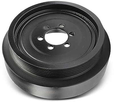 Frankberg 1x Riemenscheibe Kurbelwelle Kompatibel mit 1er E81 2005-2011 3er E90 2004-2011 5er Touring E61 2004-2010 6er E63 2004-2010 7er E65 E66 E67 2005-2008 X1 E84 2009-2011