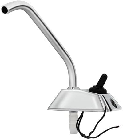 12V RV Faucet Swivel Faucet Electronically Controlled Faucet Galley Electric Water Pump Tap Faucet Water Tap for Caravan Camper Van RV Yacht