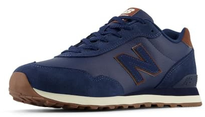 New Balance Men's 515 V3 Sneaker, Grey/Navy, 11.5 UK