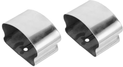 Angoily 2St handlaufüberzug handlauf überzug Treppenhandlauf Endkappe Handlauf Endstück Handlauf Abdeckung Schienenunterstützung Zierleiste Armlehne Zubehör Schutzhülle der Zaun Deckel PVC