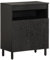 vidaXL Beistellschrank, Sideboard mit Stauraum Eisenbeine, Kommode für Wohnzimmer Schlafzimmer, Anrichte, Modern, Schwarz Massivholz Mango