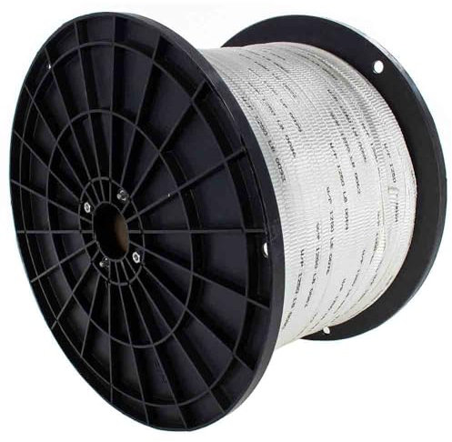 Rope & Cord Gewebtes Polyester-Zugband – Weißes Rohr-Elektro-Mule-Klebeband – gedruckte Filmmarkierungen für schnelle Messungen