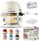 Non-Toxic Air Fryer™ 5 Quart Glass Air Fryer with 360 Visibility, Self-Cleaning, 400 F Vortex Air Fryer for Even Cooking, BPA Free, Teflon Free, 6-in-1 Functions