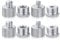 Tassety Mic Thread Adapter,5/8 Female to 3/8 Male&3/8 Female to 5/8 Male,5/8 Female to 1/4 Male&1/4 Female to 5/8 Male for Mic