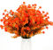HBell 12 flores artificiales de otoño, flores artificiales de otoño para exteriores, resistentes a los rayos UV, arbustos para otoño, hogar, jardín, porche, decoración de Acción de Gracias, Halloween