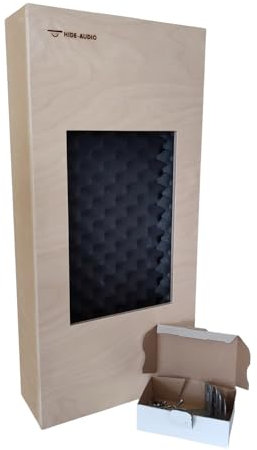 Hide-Audio Akustisches Gehäuse für Klipsch PRO-250RPW-LCR Lautsprecher 1000/400/127 M1249
