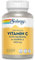 Solaray - Vitamina C 1000mg Rilascio Graduale - 100 Capsule Vegane - Integratore Vit C con Acido Ascorbico, Acerola e Rosa Canina - Verificata in Laboratorio