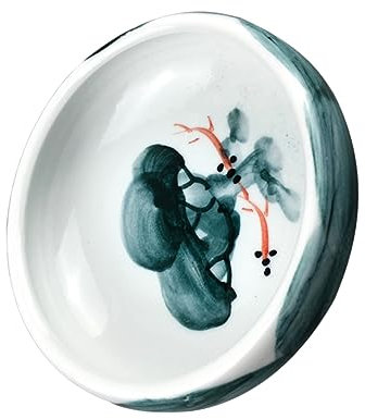 Pen Basin Office Decoration Home Accents Decor Decoration for Home Pen Rack Ink Plate Large Capacity Ink Dish Tray Pencil Holder Cute Pens Chalk Pens Ink Bowls Pen Holder Ceramics