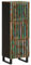 Lauuoeriau Furniture Item Home Highboard 40x34x110 cm Massivholz Akazie Möbel