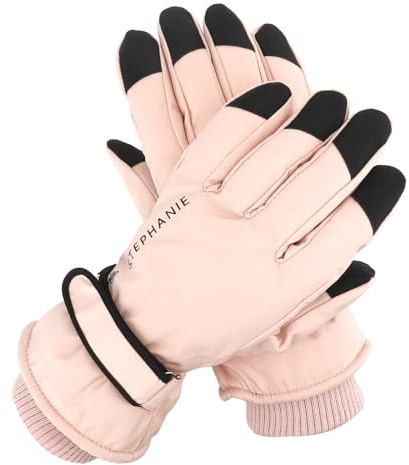 Skihandschuhe Wasserdicht für Damen Herren Winterhandschuhe Winddicht Warme Winter Snowboard Handschuhe mit Touchscreen Thermo Schneehandschuhe zum Skifahren, Motorrad, Wandern