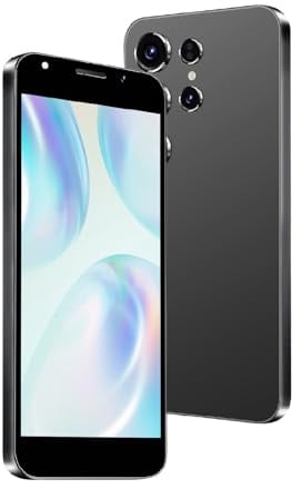 DEMANN GMBH Unlock the mobile phone, 5.0 Inch screen, 2GB RAM + 16GB ROM/TF 128GB, Dual Camera 2MP + 8MP, Support 4G LTE FDD TDD, Dual SIM Card, Suitable for Beginners (black)