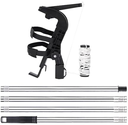driattie Sprühdosenadapter, große Reichweite, verstellbare Befestigung, Wespenspray, Verlängerungsstange – für Bienennest, Verteidigung, Bienenstock, Garten, Laub, Dachrinne, Farbe, Tischler