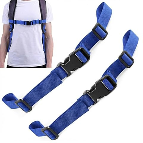 QZKJQDD 2 Stück Verstellbarer Brustgurt Rucksack, Brustgurt Für Schulranzen, Rucksack Brustgurt, Rucksack Kinder, Für Schultasche, Strapazierfähiger Brustgurt Für Joggen Wandern Außerhalb