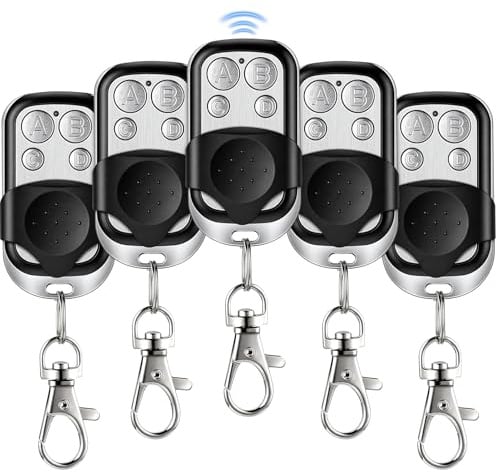5 Pezzi Telecomandi Universali per Cancelli,Telecomando Universale Cancello | Telecomando Cancello Universali 433,92 MHz, Telecomando per Cancelli, Telecomandi Universali per Garage