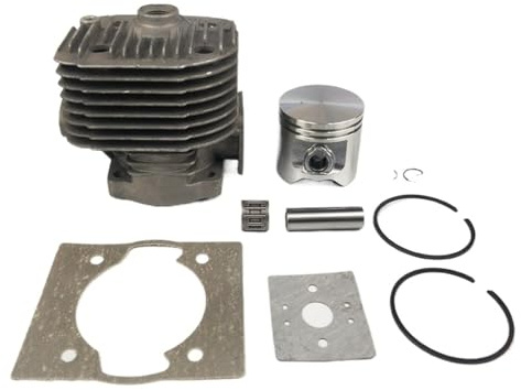 UYTGFO Fit for 1E53F 53F 90CC 2 Stroke Engine Brush Cutter Earth Auger Power Drills 1E53F Cylinder Piston Kit 53mm Gasket Bearing