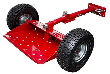 Jungle Jim's Jungle Wheels Lawn Mower Sulky for Lawn and Landscape Professionals (Red Jungle Wheels)