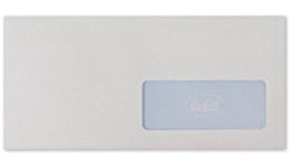 IMBALLAGGI 2000 - Buste Commerciali 11X23 Con Finestra Autoadesive - 80 Gr Blasetti - 40 Pezzi