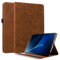 Lspcase Coque Galaxy Tab A6 Étui Housse en Cuir Portefeuille Folio Stand Coque avec Porte-Carte et Porte-Stylo pour Samsung Galaxy Tab A 10.1 Pouces 2016 SM-T580 SM-T588 Motif Mandala Fleu Marron